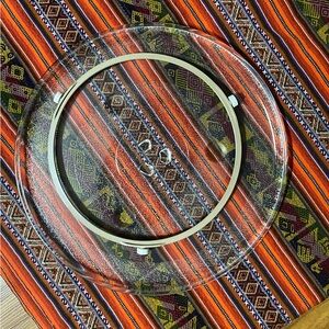 Microwave Glass Plate With Turntable